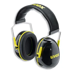Uvex K2 Sluchátka, 32dB, černá-žlutá