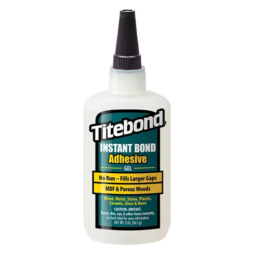 Titebond Instant Gel Rychleschnoucí lepidlo - 59ml