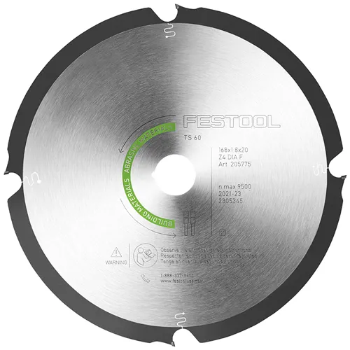 Festool Diamantový pilový kotouč DIA 168x1,8x20 F4 ABRASIVE MATERIALS