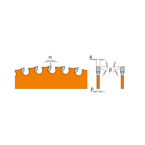 CMT Industrial Pilový kotouč na železo a plasty - D150x1,6 d20 Z60 HW