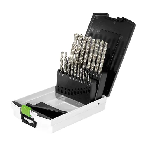 Festool Kazeta s vrtáky do oceli HSS HSS D 1-10 Sort/19