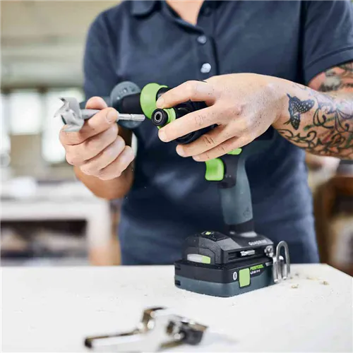 Festool Akumulátorový příklepový vrtací šroubovák TPC 18/4 I-Basic QUADRIVE