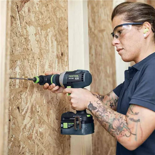 Festool Akumulátorový příklepový vrtací šroubovák TPC 18/4 I-Basic QUADRIVE