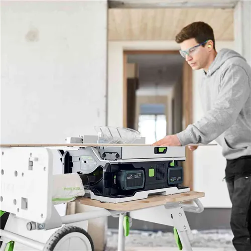 Festool Akumulátorová stolní okružní pila CSC SYS 50 EBI-Basic