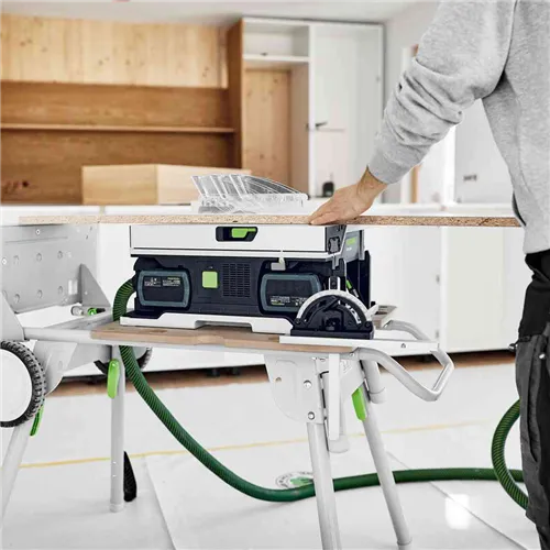Festool Akumulátorová stolní okružní pila CSC SYS 50 EBI-Basic
