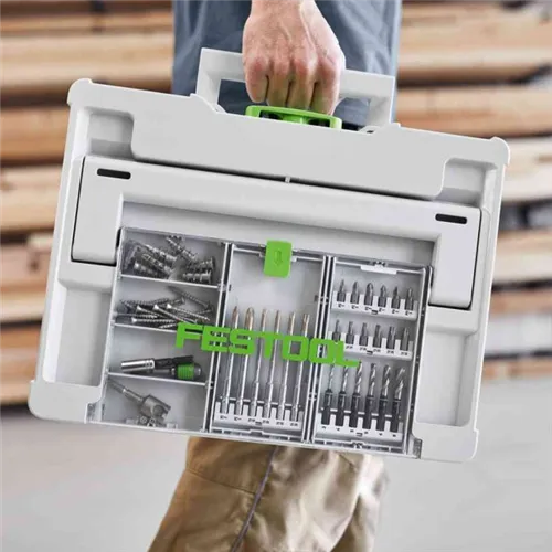 Festool Kazeta s vrtáky BKS SYS3 D3-8 K CE/W