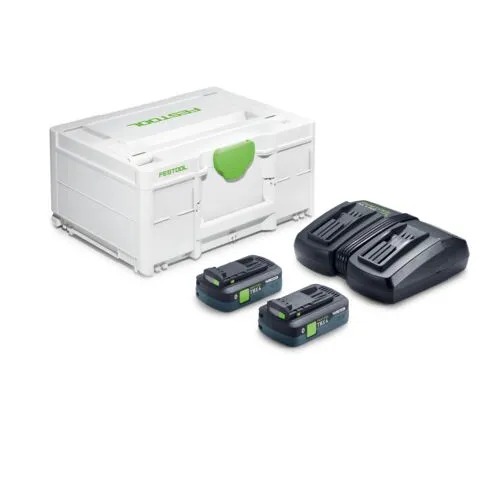 Festool Napájecí sada SYS 18V 2xTBX4/TCL6DUO