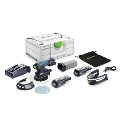 Festool Akumulátorová excentrická bruska ETSC 125 3,0 I-Plus