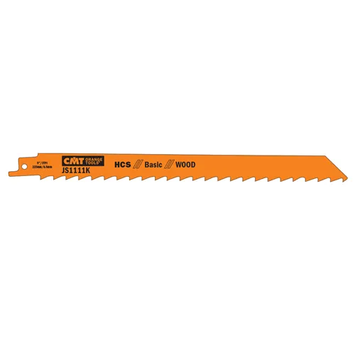 CMT Pilový plátek do pily ocasky HCS Basic Wood 1111 K - L225, I205, TPI3 (bal 5ks)
