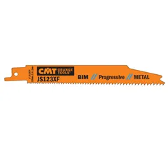 CMT Pilový plátek do pily ocasky BIM Progressive Metal 123 XF - L150, I130, TPI8-14 (bal 5ks)