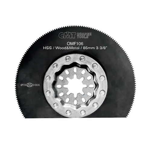 CMT Starlock Ponorný pilový list na dřevo a kov - 85 mm, HSS