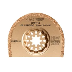 CMT Starlock Pilový list na cihlu a beton - 75 mm, Carbide Grit