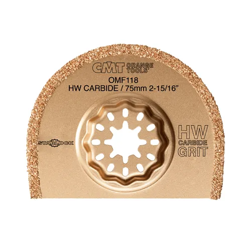 CMT Starlock Pilový list na cihlu a beton - 75 mm, Carbide Grit
