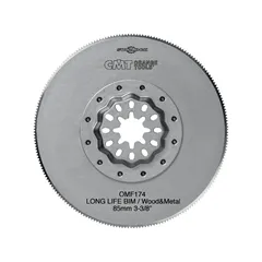 CMT Starlock Ponorný pilový list na dřevo a kov - 85 mm, BIM, Long Life