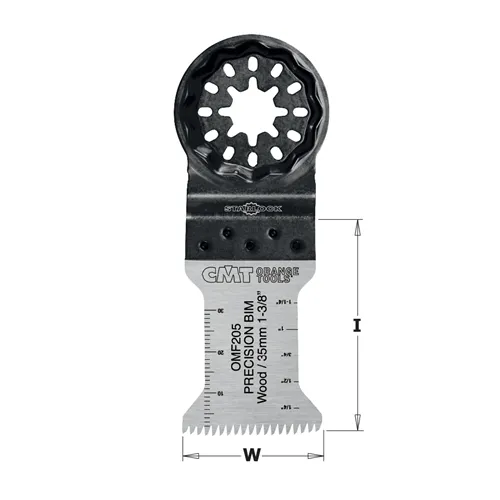 CMT Starlock Ponorný pilový list na dřevo - 35 mm, BIM, Long Life, japonské ostří, 50ks