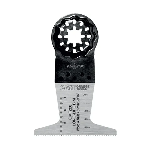 CMT Starlock Ponorný pilový list na dřevo a kov - 65 mm, BIM, Long Life, 50ks