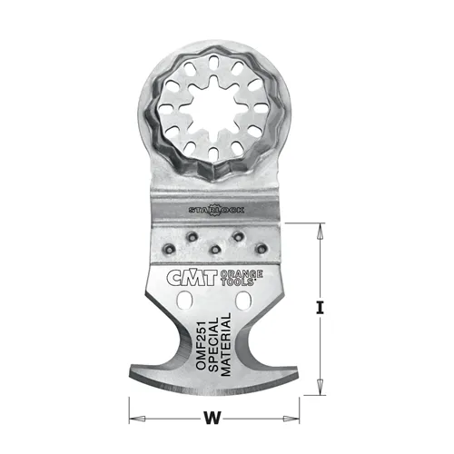 CMT Starlock Multi-knife se třemi břity - 41 mm, HCS