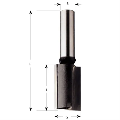 CMT 174 Drážkovací fréza se zavrtávacím zubem - D10x40 L90 S=8 HW