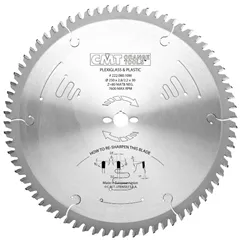 CMT XTreme Pilový kotouč pro plovoucí podlahy, PVC, plexi - D250x2,8 d30 Z80 HW