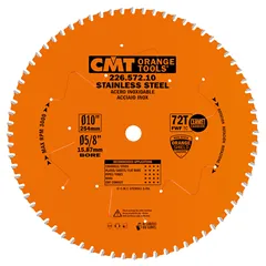 CMT Industrial Pilový kotouč na nerez ocel - D254x2,2 d15,8 Z72 HW