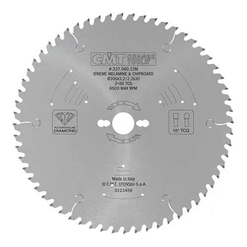 CMT XTreme Diamantový kotouč na lamino a DTD - D350x3,5 d30 Z72