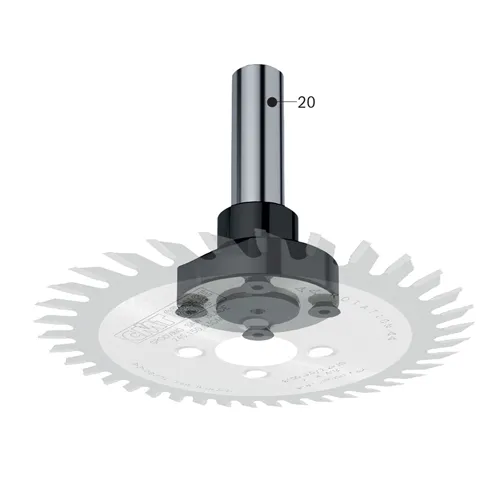 CMT Industrial Drážkovací kotouč pro CNC - D150x3 d30 Z36 HW
