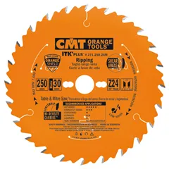 CMT ITK Plus Ultra tenký kotouč pro podélné řezy - D250x2,4 d30 Z24 HW