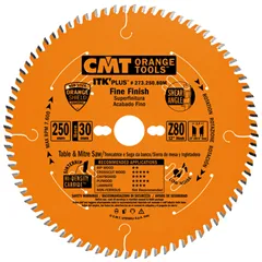CMT ITK Plus Ultra tenký kotouč pro příčné finální řezy - D160x1,8 d20(+16) Z56 HW Festool