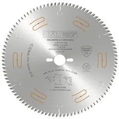 CMT Orange Chrome Pilový kotouč na lamino, DTD a MDF - D250x3,2 d30 Z80 HW