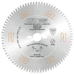 CMT Orange Chrome Pilový kotouč na lamino bez předřezu - D250x3,2 d30 Z80 HW