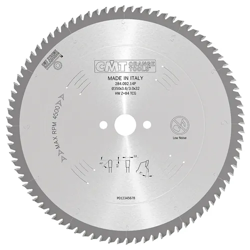 CMT XTreme Pilový kotouč na neželezné kovy a plasty - D350x3,2 d32 Z92 HW