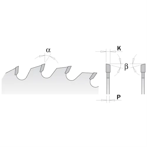 CMT Industrial Pilový kotouč pro finální příčné řezy - D150x3,2 d30 Z48 HW