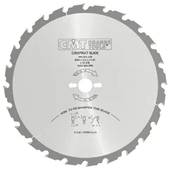 CMT Industrial Pilový kotouč na stavební řezivo - D250x2,8 d30 Z16 HW