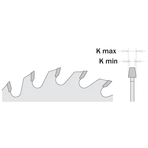 CMT XTreme Předřezový kotouč kónický - D160x4.3-5.5 d55 Z36 HW