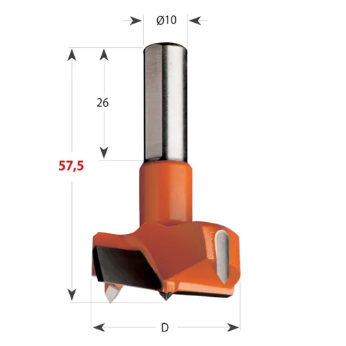 CMT 317 Sukovník pro kolíkovačky HW - D14 S=10x26 L57,5 P