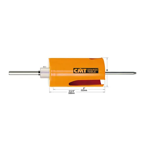 CMT C553 FASTX4 XL Vrtací korunka HW - D70x152 L168 Z3