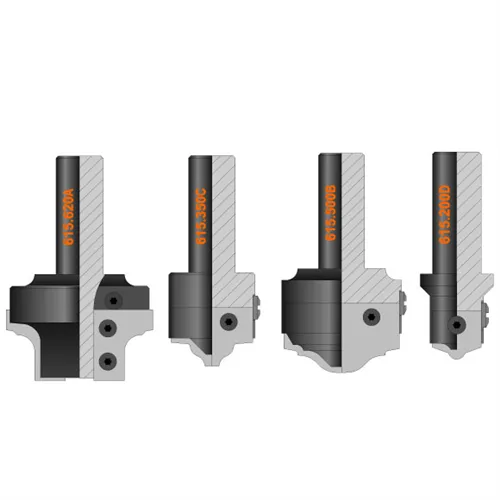 CMT 615 Sada na dvířka 4ks CNC S=20mm