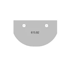 CMT 615 Profilový HW nůž B2 pro frézu