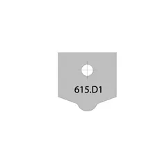 CMT 615 Profilový HW nůž D1 pro frézu