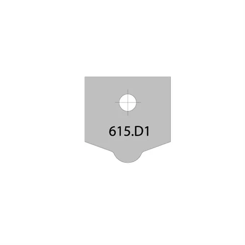 CMT 615 Profilový HW nůž D1 pro frézu