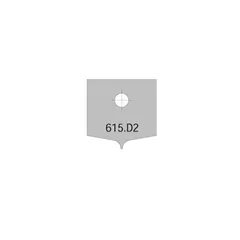 CMT 615 Profilový HW nůž D2 pro frézu
