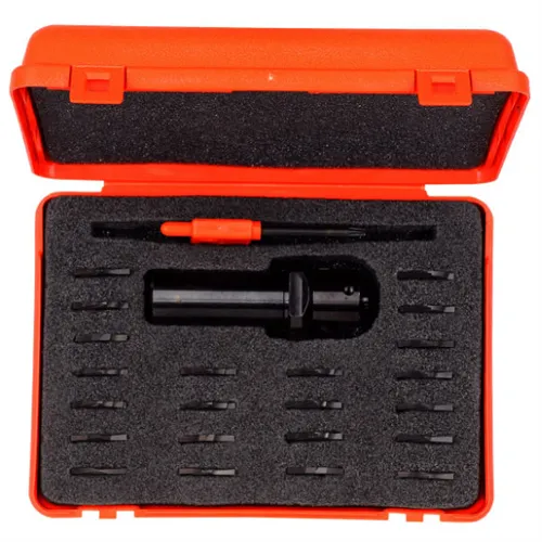 CMT 616 Sada na CNC profilování, fréza + 22 profilových HW nožů