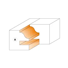 CMT 695 Nůž pro 694.014 - pár žiletek profil A 40x24,5x2mm