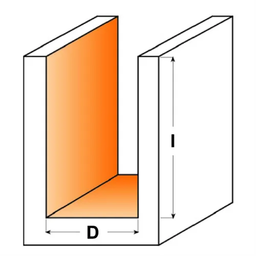 CMT Drážkovací fréza dlouhá - D3x11 L60 S=6 HWM