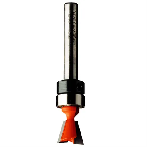 CMT Fréza pro rybinový spoj - D12,7x12,7 L52,4 14° S=6,35 HW s ložiskem