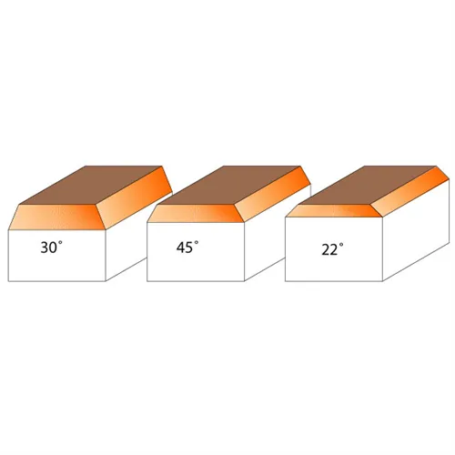 CMT Kombinovaná ořezávací fréza - 45° D12x12,7 L44,5 S=6 HW