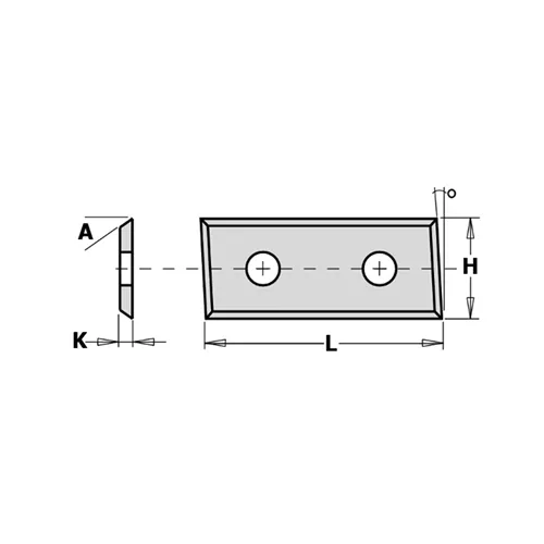 CMT 790 Žiletka 31,5x9x1,5mm pro 664.395.11