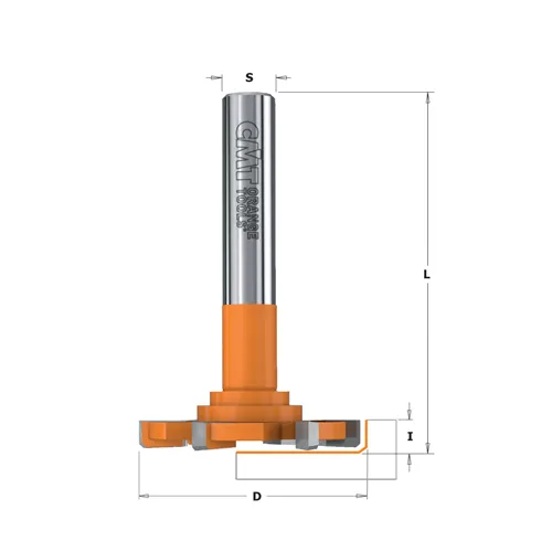 CMT Stopková fréza na plochy HW - D52x6,5 L83,5 S=12 Z6
