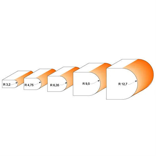 CMT Fréza půlkruhová vydutá - R3,2 D22,2x19 B6,56 S=8 HW