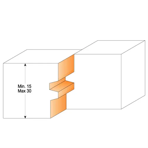 CMT Fréza pro lepené spoje - D44,4x32 S=12 HW